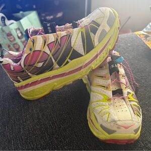 Hoka One One Womens Size US 10.5 Stinson Tarmac Drawstring Athletic Shoes